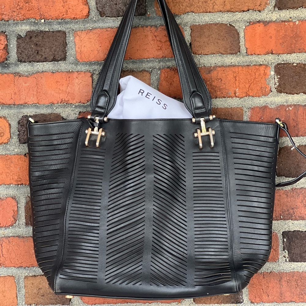 Reiss Leather Bag